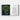 Open book with a green leafy design on one page and text on the other, against a white background.