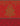 Decorative red fabric with gold tree pattern