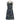 Fresh Herbs Chef Apron. Blue background with botanical herb prints all over. Pocket and tie