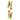Garnier Thiebaut Citrons De Menton Linen Table Runner featuring lemons and flowers