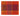 Red and orange placemat