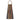 Striped apron with a pocket on a white background