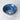 Blue and white ceramic bowl on a marble surface