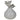 HomArt White Ceramic bird flower vase - reverse