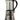 Stainless steel with glass top 4 cup stove top espresso maker with black handle