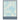 A blue kitchen towel with a pattern of decorated hot-air balloons and floral designs on a light blue background.