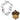 Ann Clark - Mini Acorn Cookie Cutter. (Bag of 1 Dozen)