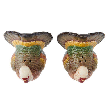 Fitz & Floyd Turkey Salt & Pepper Shaker Set