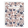 Floral patterned card with text 'You two were meant to be' on a white background