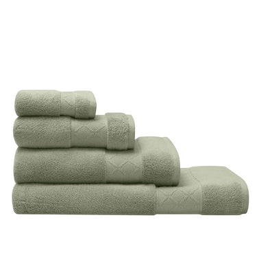 Caresse Green Bath Towel Collection
