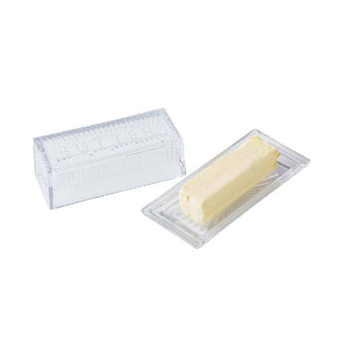 Embossed Butter Dish, "BUTTER" (Holds 1 Stick)