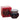 Jar of Griottines with red packaging on a white background