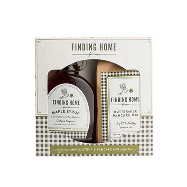 Finding Home Farms - Organic Maple Syrup & Pancake Mix Set