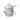 tag - Stinson Cream + Sugar Set Light Gray Stoneware Everyday
