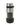 Stainless steel accented pepper grinder with comfort grip bottom and adjustable top from coarse to fine.