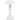 White Bobbin LED Touch Lamp