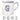 Filet Bleu Monogram Collection Mug (FGHI)