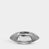 Orrefors Clear Discus Votive Holder