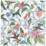 Caspari Hummingbird Trellis Cocktail Napkins