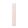 Caspari Duet Crown Candles 10” | Petal Pink