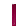 Caspari Duet Crown Candles 10” | Fuchsia