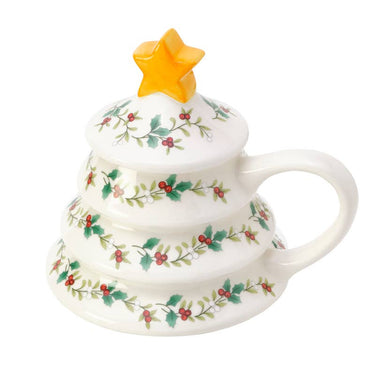 Winterberry 16Oz Covered Tree Mug