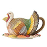 Fitz & Floyd Thanksgiving Gravy Boat