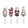 Winterberry Assorted Christmas Spreaders Set of 4