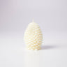 Jumbo Pine Cone Handmade Beeswax Sculptural Candle | Cream