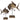 Wood & Metal Fish Figurines