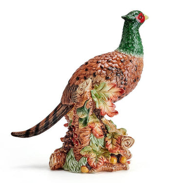 Fitz & Floyd Hand-Painted Earthenware Fall Harvest Pheasant