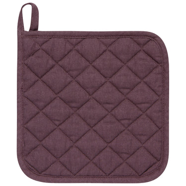 Ash Plum Stonewash Oven Mitt & Potholder