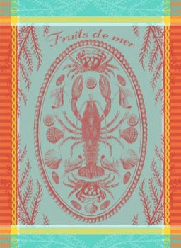 Garnier Thiebuat Maree Basse Lagon Kitchen Tea Towel