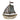 Homart Kiri wood and metal small sailboat